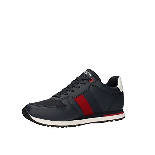 Scarpe U.S. Polo Sneaker Running Xirio 003 BLU in Ecopelle e Tessuto US22UP14 45 Cover