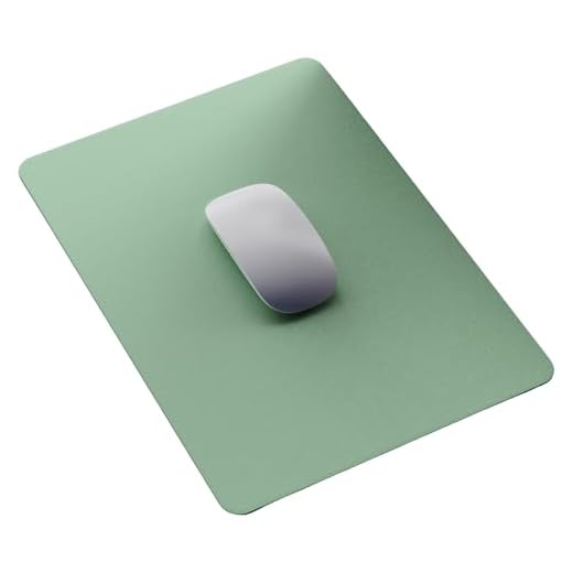 Mint Green Mouse Pad, Nice and Cute Mouse Pad, Splash-Proof Textured 9 x 7 Inch, Stitched Edge Non-Slip Waterproof Rubber