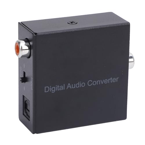 Convertidor coaxial a óptico Fabater resistente para solucionar audio de DVD 5