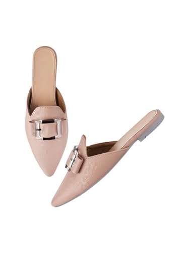 Image of TRYME Trending Stylish Bellies Soft & Comfortable Back Open Slip On Mules Sandal for Womens and Girls