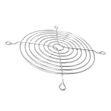 OSHZIKJII 50 mm, 60 mm, 70 mm, 80 mm, 90 mm, 120 mm, 135 mm, 140 mm, 150 mm, 170 mm, 200 mm, 220 mm, siatka metalowa, ochrona siatki, ochrona wentylatora palców, 10 sztuk (17251 mm)