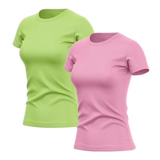 Kit 2 Camisetas Feminina Dry Básica Lisa Proteção Solar UV Térmica Blusa Academia Esporte Camisa (BR, Alfa, G, Regular, Rosa, azul)