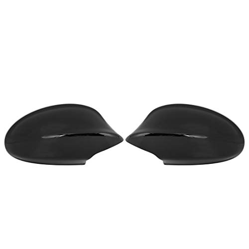 Coques de rétroviseur BMW E90 E91 noir brillant style premium élégant