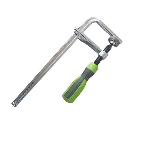 Abrazaderas profesionales de mango de tornillo ajustable rápido para rieles de sierra de oruga, rieles de guía de mesa, herramienta de carpintería