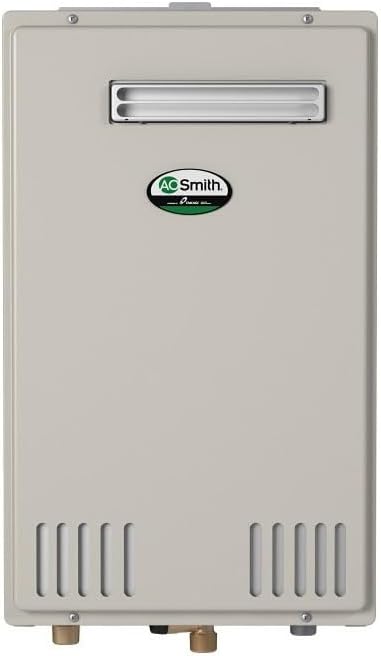 A. O. Smith Tankless Water Heater Gas - On Demand Hot Water 6.6 G...