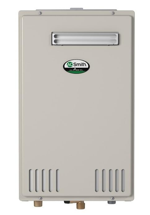 A. O. Smith Water Heater | 6.6 GPM, 120K BTU | NG Outdoor | ATO-140H 100