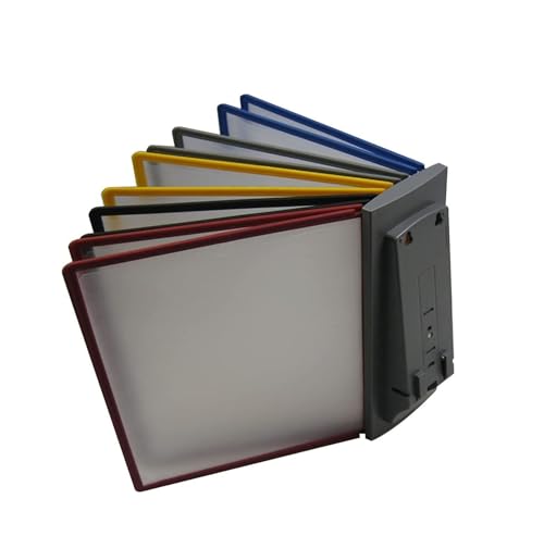 Soporte documentos A4 con 10 bolsillos organizador de archivos 3