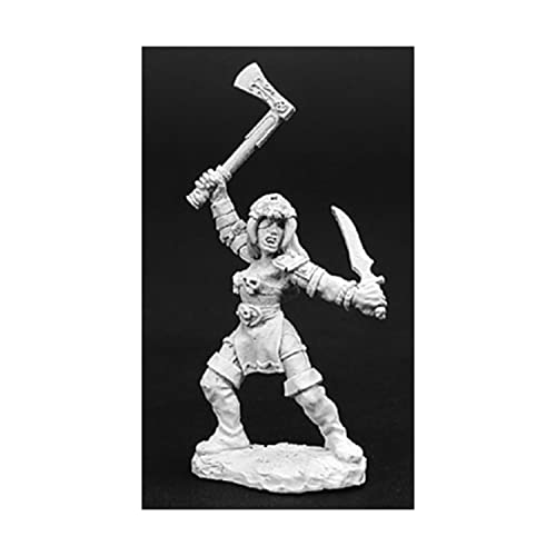 Figurine REAPER Caella miniature de culte de la mort en métal 28mm
