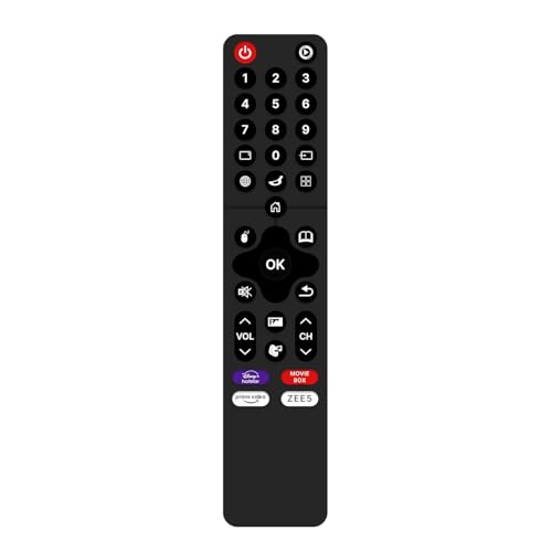Image of BLACKSHEEP Compatible Smart TV Remote Control for Akai, Beston, Daiwa, Hyundai, Onix, Sansui, Vise, VW TV's Ensure Compatibility by Matching Original Remote Exactly with Listing Image for Optimal Use-