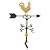Montague Metal Products 32-Inch Deluxe Weathervane with Gold Rooster Ornament