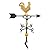 Montague Metal Products 32-Inch Deluxe Weathervane with Gold Rooster Ornament