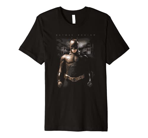 Batman Begins Gotham Bats Premium T-Shirt