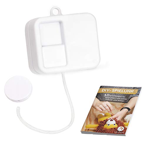 GLÜCKSWOLKE Spieluhr Werk mit Gratis E-Book I 14 Melodien Auswahl (River...