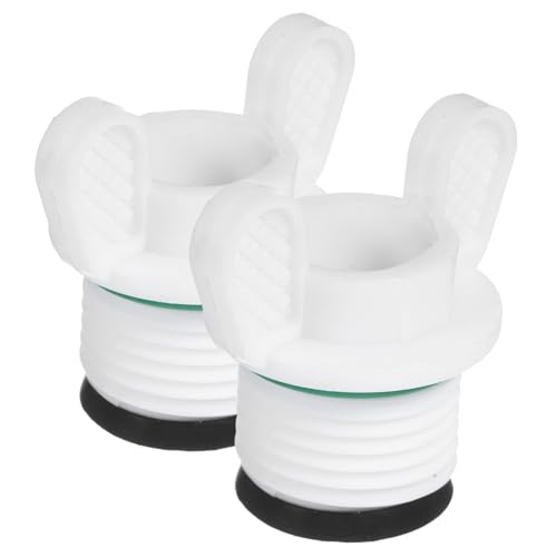 FRCOLOR 2 Piezas Tapón de Cierre para Bolsa de Agua Caliente de Tapón Sellador Práctico y Fácil de Usar para Saco de Agua Térmica Accesorio Reemplazable para Uso Doméstico y Familiar