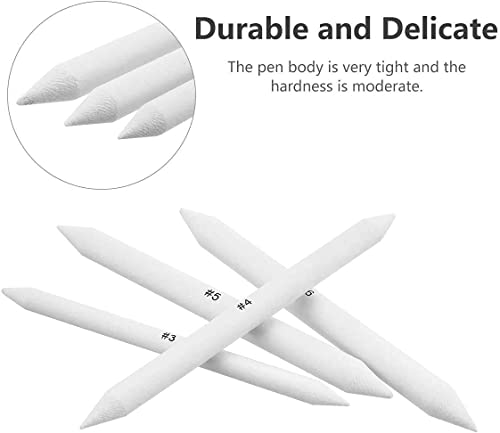 Image of 2 Kneadable Art Erasers and 6 Pcs Paper Stumps /Blending Stumps
