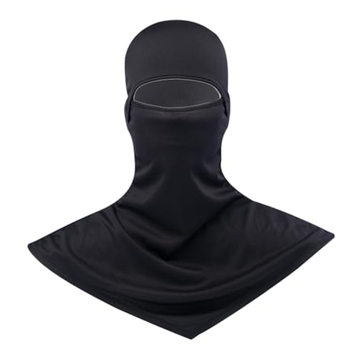 SWOOMEY 1pc -uv Sports Mask for Riding Breathable Quick-drying Protective Cover for Outdoor Activities Lightweight and Comfortable Design Black