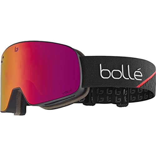 Bolle Bedrock Plus Schneebrille 2025 | Phantom Glas | P80+ Antibeschlag | UV-Schutz