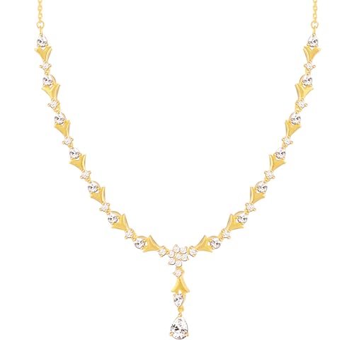 GIVA 925 Silver Golden Glinting Joy Zircon Pendant| Necklace to G...