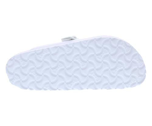 Image of Birkenstock Boston EVA Narrow Unisex Shoes Size 3, Color: Cloud White /Ghost White-White
