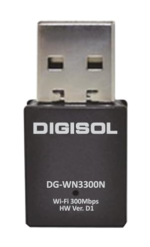 Image of DIGISOL 802.11n 300Mbps Wireless USB Adapter DG-WN3300N (H /W Ver. D1)