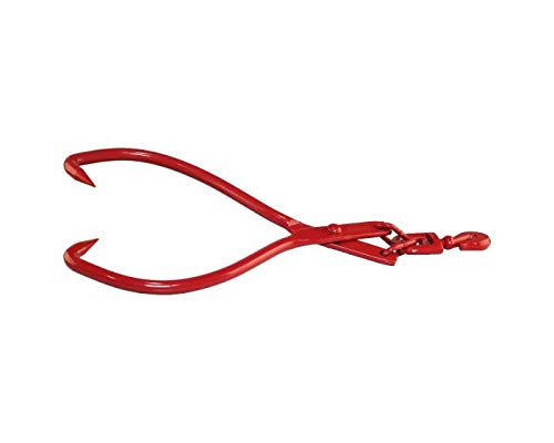 RuggedMadeLog Skidding Swivel Hook & Tong: 25" Jaw