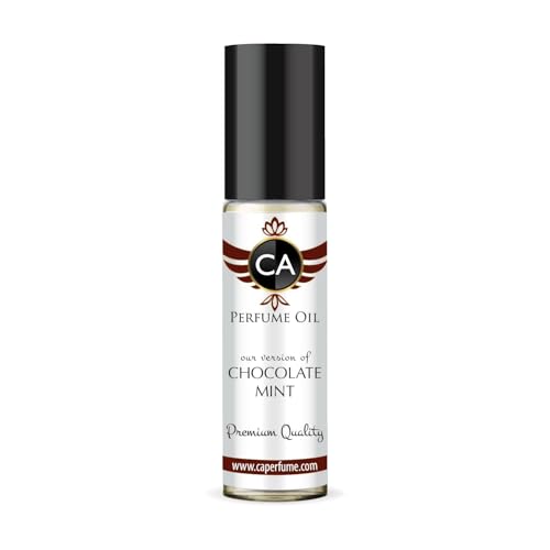 CA Perfume Impression of Chocolate Mint Unisex Eau De Parfum Amber Floral Scent Long Lasting Unisex Fragrance Travel Size TSA Ready for Day and Night Wear 0.33 Fl Oz 10ml
