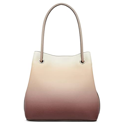 Image of Calvin Klein Gabrianna Bubble Lamb North /South Key Item Tote