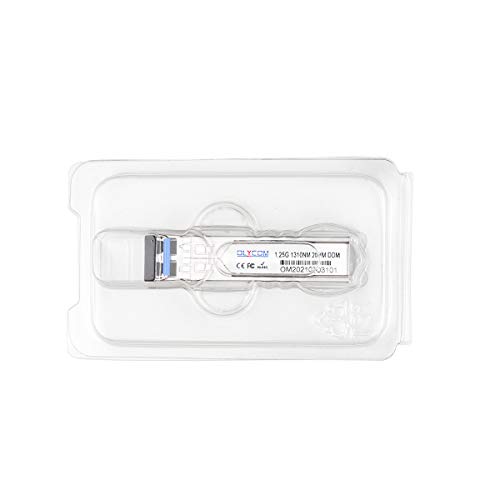 Image of 2pcs Industrial SFP Module 1.25Gb /s 20km Fiber Transceiver Duplex LC 1310nm Single-Mode DDM