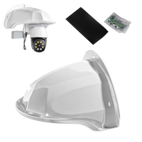 Carcasa para cámara de seguridad – ABS de 29 cm, para cámara de exterior Shield, protección contra la lluvia | Impermeable, diseño antidumping, fácil instalación, protección para cámaras de seguridad