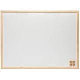 ナカバヤシ ウッドホワイトボード W620×H470mm WBM-E6247