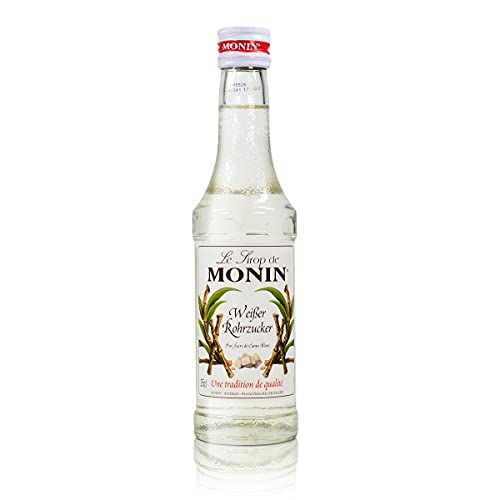 MONIN Gourmet-Sirup, Rohrzucker Weiß', 250 ml