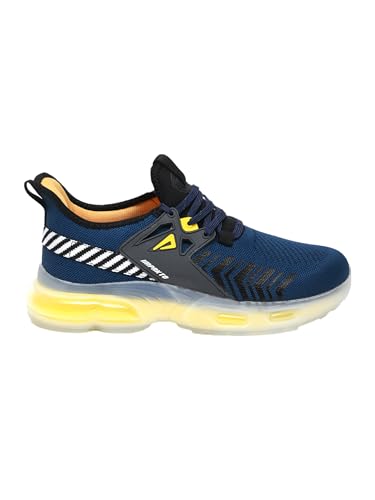 Image of Impakto Alpha Step Men Running Shoes | Lightweight & Breathable | Sport Shoes for Travel & Workout | Cushioned Insole for Comfort | Skid Resistant