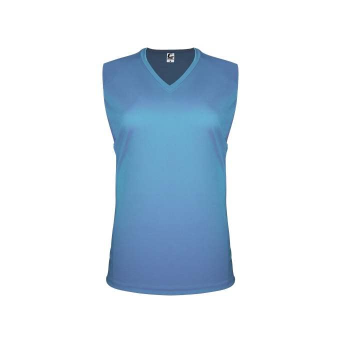 Badger Sports C2 Ladies Sleeveless Tee Columbia Blue Small