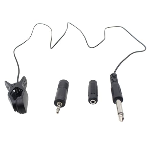 ULDIGI 楽器用ピックアップクリップ ギター対応 アコースティックギター用 汎用クリップ式マイク 軽量設計で簡単装着