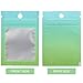 minkissy 100Pcs Portable Sealing Bags for Jewelry, Candy, Pills, Reusable Aluminum Plated Storage Pouches