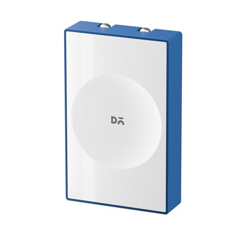 Image of DailyObjects POP 45W Wall Charger Adapter with Foldable Pins|USB-C Dual Port Power Output|Fast Charging|GaN5|Slim|Support iPhone 12 13 14 15 16 pro Max, Android,ipad,Samsung,oneplus|Lightweight-Blue