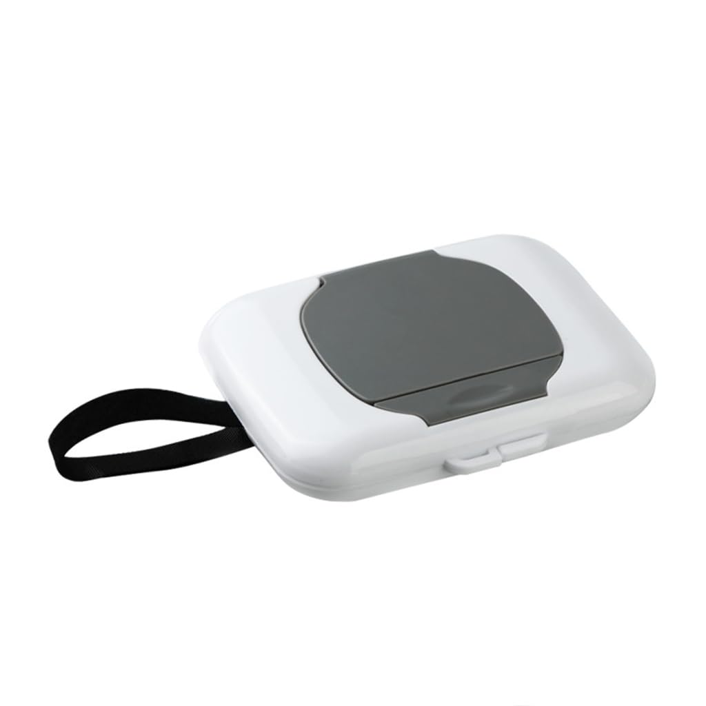 URTERYSER Wipe Holder, Wipes Dispensers Travel Refillable Wipe Holder Baby Strollers Pram Hanging Wet Wipe Container Indoor Outdoor Wipe Box