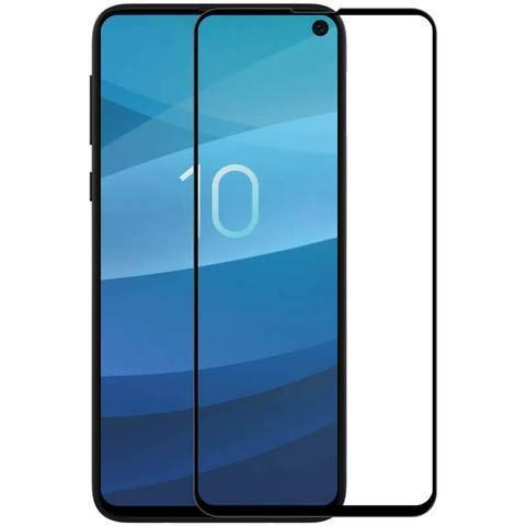 Image of Screen Protector for Samsung S10 Lite /Note 10 Lite (Black) Tempered Glass Edge-to-Edge 6D Screen Guard With Installation Kit