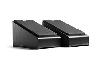 Polk Audio Signature Elite ES90 Height Module Speaker (Pair) for Immersive Overhead Sound, Terylene Dome Tweeter, Mica-Fortified Polypropylene Midrange Woofer Dolby Atmos DTS:X, &amp; IMAX Enhanced Black