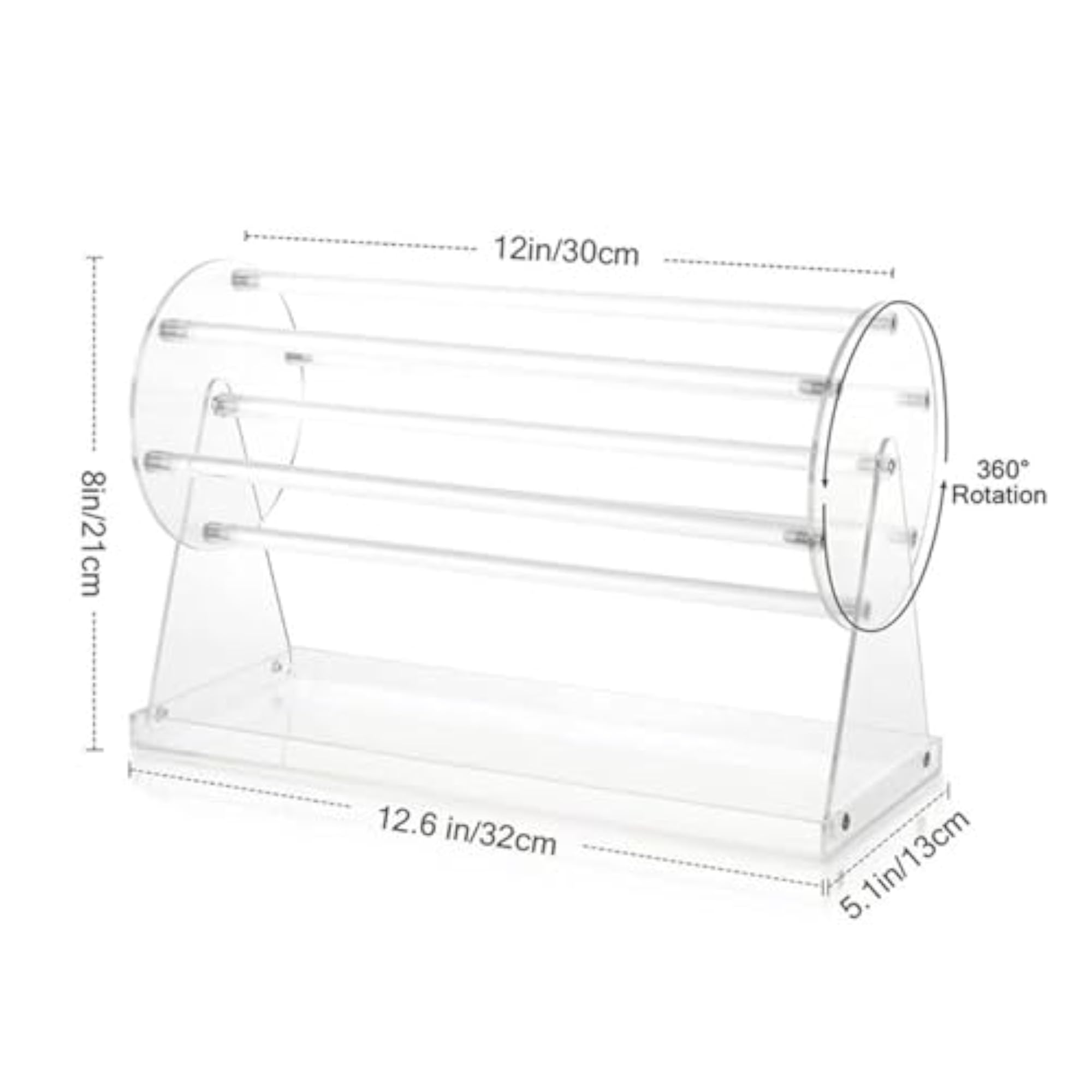 Claw Clip Organizer Jewelry Organizer for Dressing Table