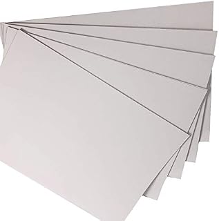 A3 Grey Card Paper Printer - 180gsm 20 Sheets - Coloured Craft Card - Suitable for Craft, Printing, Copying, Photocopiers