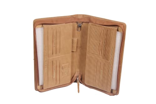Image of Sukeshcraft Baize unisex-adult PU Multiple Cheque Book Business Card Holder -27 Slots