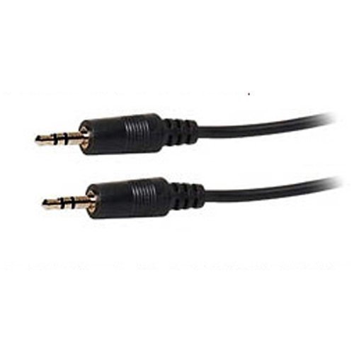 2x RCA Phono Male to 1x 3.5mm Female Jack Audio Cable