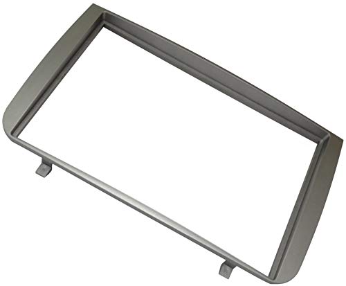 AERZETIX: Adaptateur Façade Cadre Réducteur 2DIN Moulage Cache en Plastique pour remplacer Changer Monter autoradio d'origine par Un Radio Standard de Voiture Auto