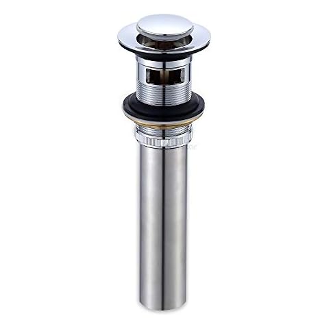 Decor Star PU-004-TC-V2 1 1/2" Bathroom Faucet Vessel Vanity Sink Pop Up Drain Stopper Cover