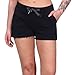 Produktbild Elbsand Damen Sweat-Shorts ESWMelros Kurze Sport Sweat-Hose 70135 00 Quarz (994) S