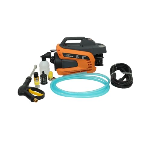 Image of CRI PREZJET-60P High Pressure Car Washer I 1hp Water Pump | 60 Bar Pressure Washer | 750W Copper Motor | 1HP Portable Power Washer | Foam Cannon, 5M Hose & Spray Gun | 1 Year Warranty