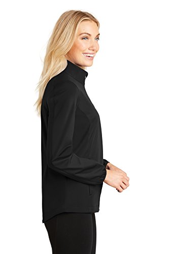 Port Authority Ladies Active Soft Shell Jacket. L717 Deep Black #TOP2