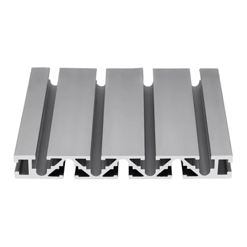 GTPBAO 15120 Linear Frame 15x120mm Aluminum Profile Extrusion Linear Rail Guide for Flower Racks Equipment Stand Industrial Fence Extruded Rail(650mm Long)