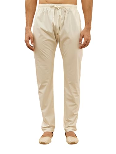 Image of Manyavar Men's Traditional Cotton Pyjama (1pc)
